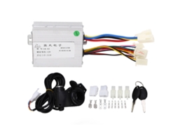 2026 kit de Conversão para Bicicleta Elétrica com Controlador 12v 500w, Controle de Aceleração de Polegar e Chaves para Atualização