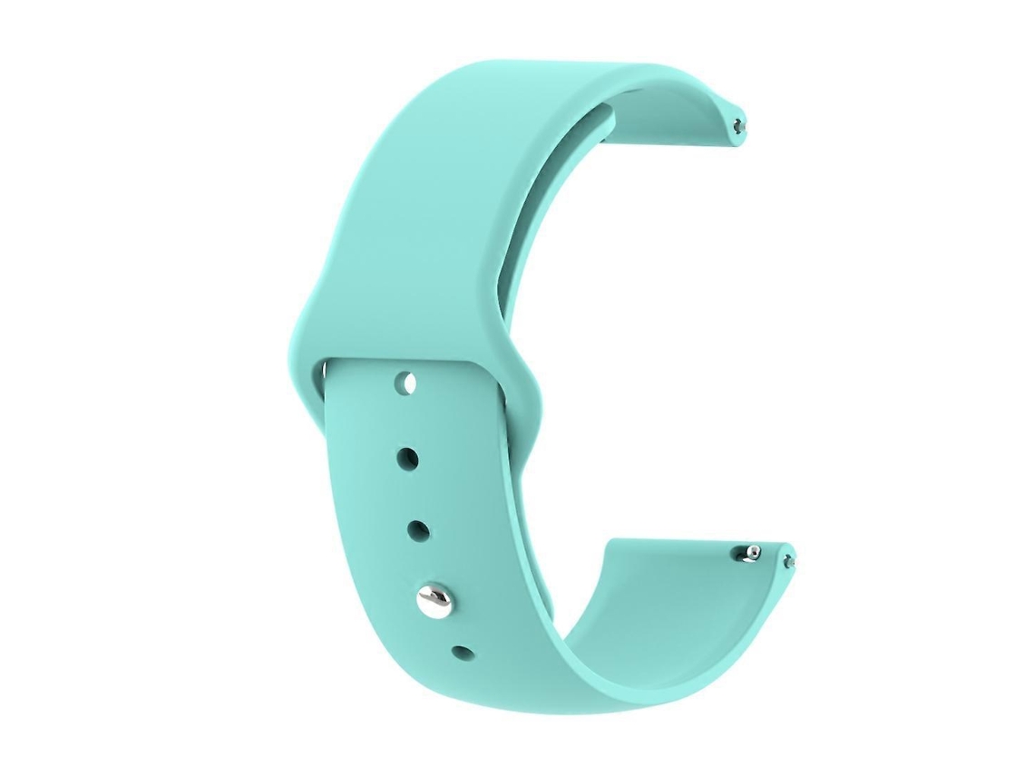 Pulseira De Silicone Monocromática Com Fivela Reversa, 22 Mm, Para Huawei Watch Gt2e Gt2 46 Mm (preta)