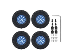 Kit Adaptador De Extensão Sextavada Para Roda, Pneu, Aro, Cubo De Roda Para Carro Rc Crawler 1/24 Scx24