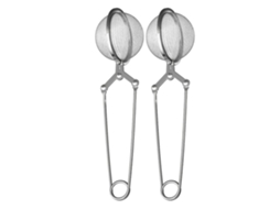 Conjunto De 2 Infusores De Chá Com Alça Para Infusão A Granel