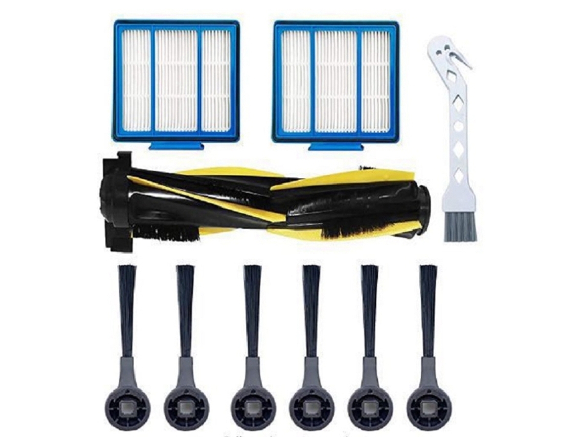 Apto para acessórios robô arrebatador de tubarão iq rv1001ae rv101 escova lateral filtro escova principal