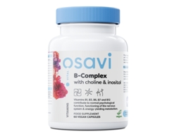 B Complex Com Colina E Inositol 60 Cápsulas Vegan Osavi