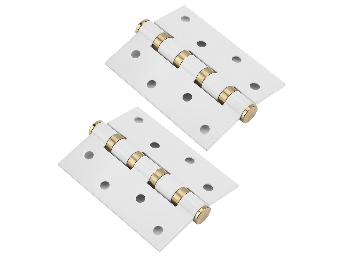 Porta Dobradiça em aço inoxidável (4 polegadas, 3 mm de espessura, silenciosa e com absorção de choque)