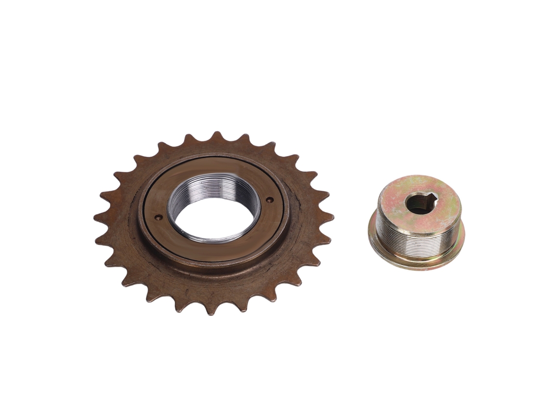 Kit de adaptador de piñón livre 24t, para condução à esquerda, para triciclos elétricos, motocicletas, kart, peças de reposição S/MARCA