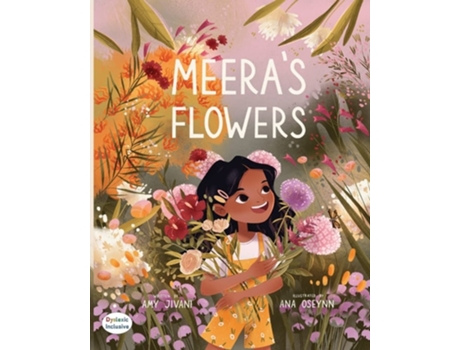 Livro Meeras Flowers De Amy Jivani (inglês)