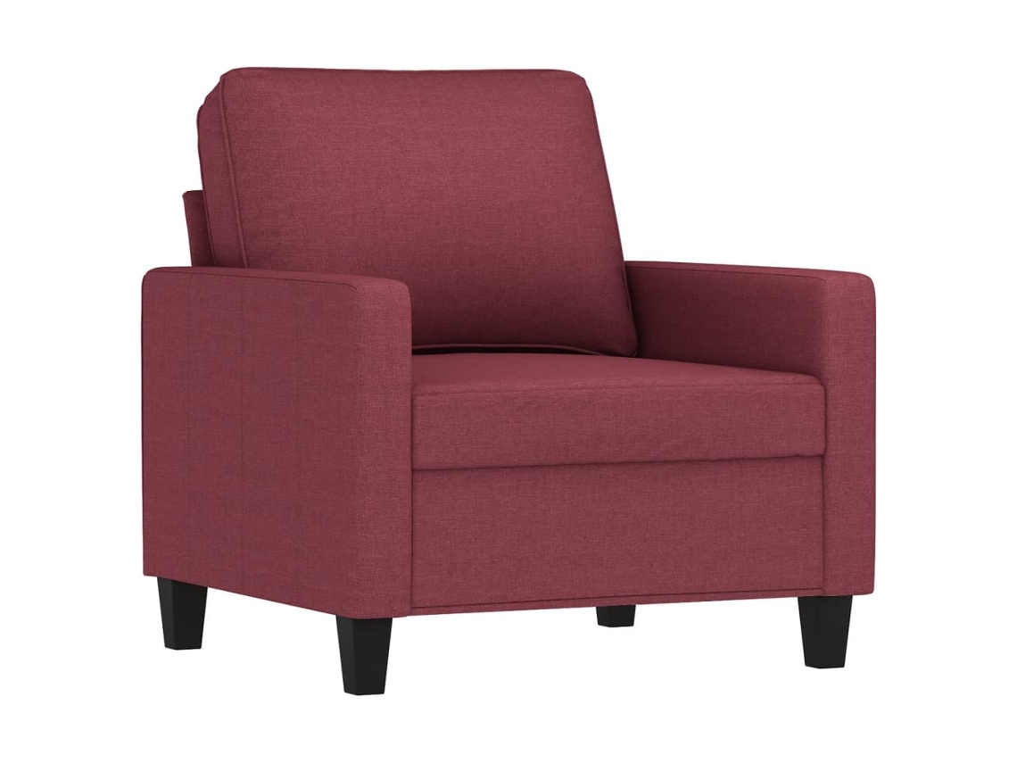 Sofa Chair, Sofa Chairs Vidaxl Vermelho Tecido (n/a)