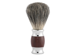 Pincel De Afeitar Barbilla Barba Hombre Madera Sintético