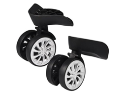 Roda De Substituição Para Mala, Medida 8,9 X 7 X 5,6 Cm, Rotação 360°, Para Reparação E Manutenção De Bagagem