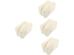 Conjunto De 4 Nécessaires Portáteis De Pelúcia, Multifuncionais Para Viagens E Organização.