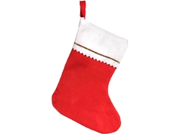 Meias De Natal Penduradas, Bolsa De Meias, Decoração De Natal, Meias De Natal De Feltro Vermelho De 15 Polegadas Olysi Shop (pacote Com 12)
