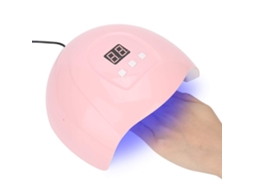 Lâmpada Para Unhas Led, Secador De Unhas Led 54w Usb Com Dupla Fonte De Luz, 3 Configurações De Temporizador E Sensor Automático