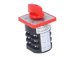 Chave De Commutação Rotativa 3 Polos 3 Posições Acessório Para Controle De Energia Ac 380v Berm