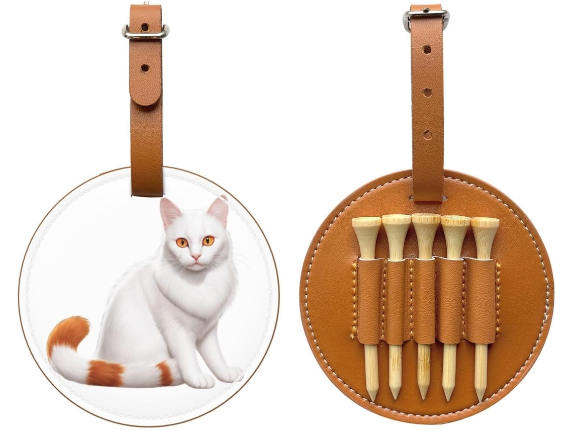 Bolsa para Tees de Golfe Van Lake Cat, fácil de transportar | S/MARCA