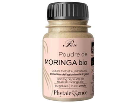 Moringa Orgânica Pura 60 Cápsulas PHYTALESSENCE