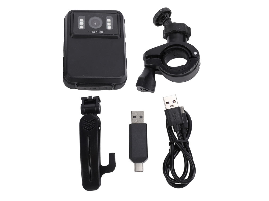 Câmera Corporal Portátil 1080p Hd Visão Noturna 128gb