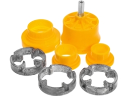 Conjunto De 7 Peças Matriz Para Roscar Tubos Pvc Com Dentes Redondos Água E Conexões