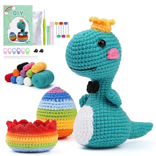 Kit de Crochê, Kit de Crochê, Materiais para Artesanato Diy AQUAFORGE