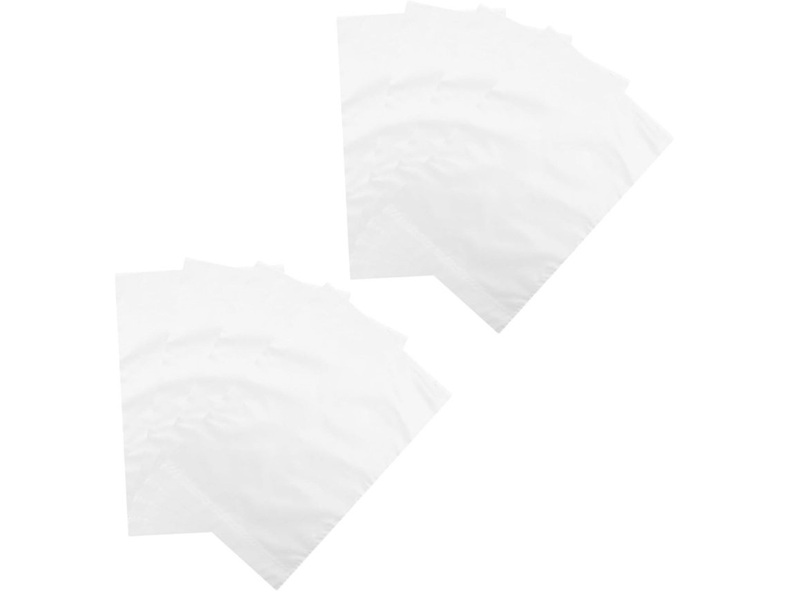Conjunto De 8 Bandeiras De Jardim Brancas Em Poliéster Reforçado Para Decoração Externa Por Sublimaç Gokoco