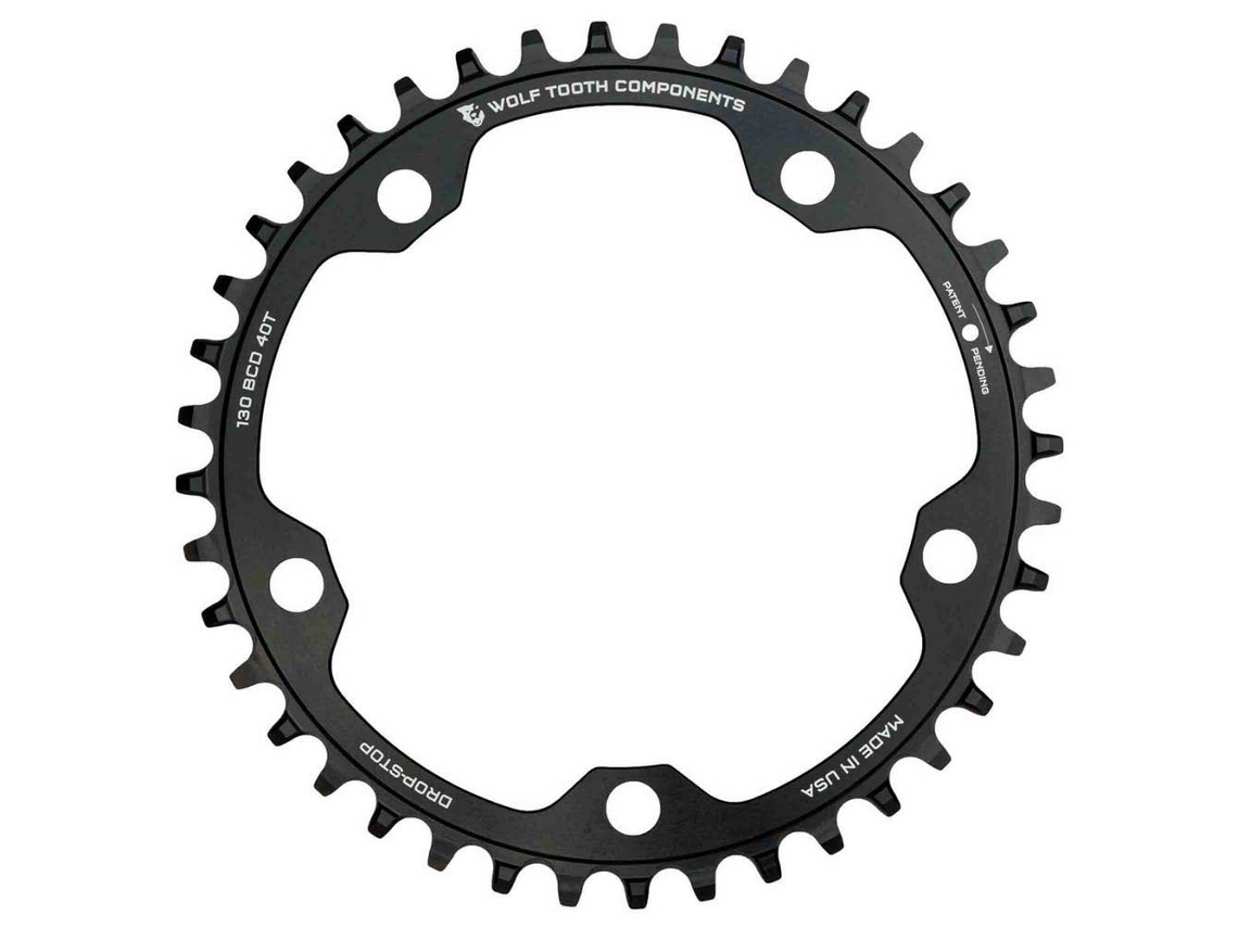 Anel de Corrente 5B 130 Bcd Preto 44Twolf Tooth
