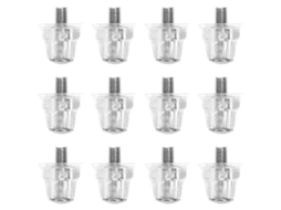 Pack de 12 pitons de futebol SFUSHOS com chave 15mm
