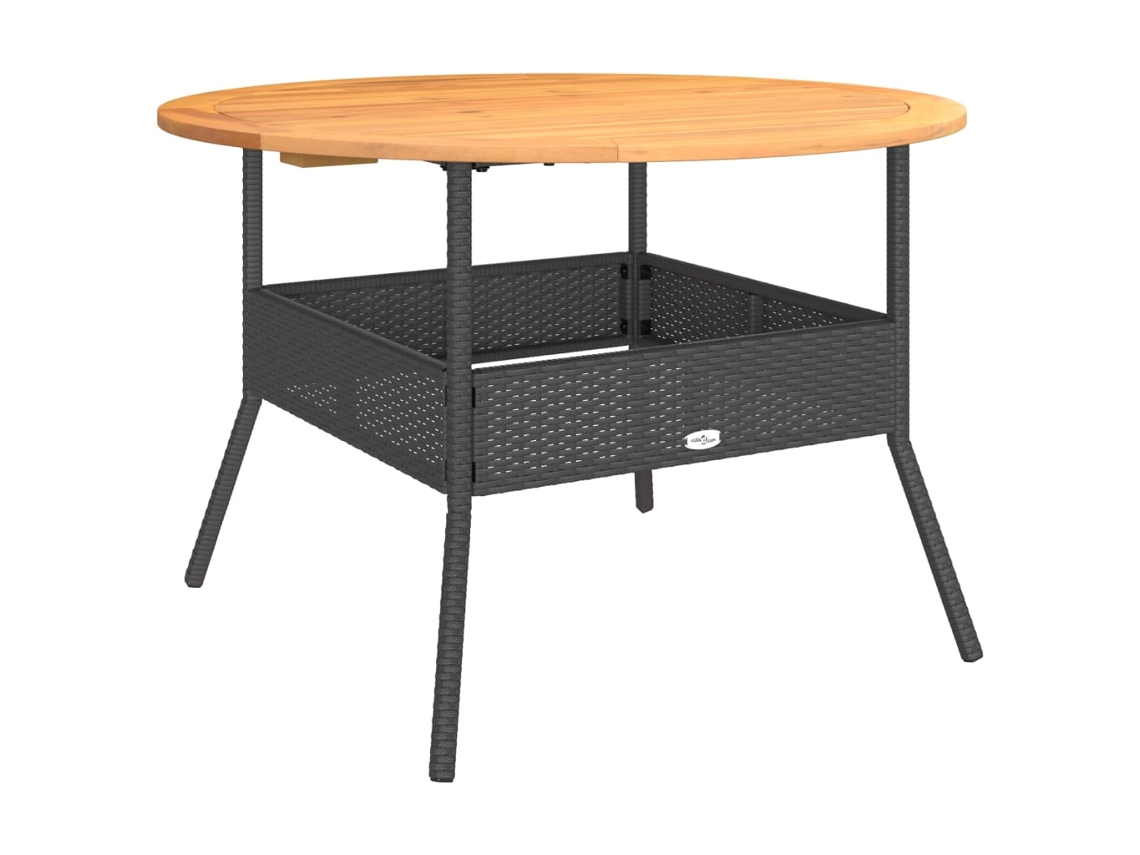 Garden Table, Garden Tables Vidaxl Preto Rattan / Vime (n/a)