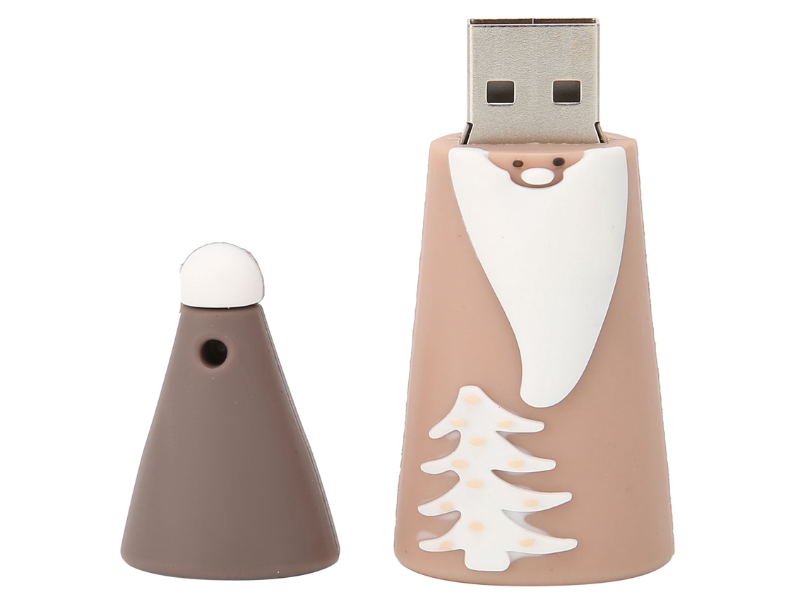 Pen drive USB 2.0 com tema de desenho animado de 64 GB para vários sistemas operacionais Windows