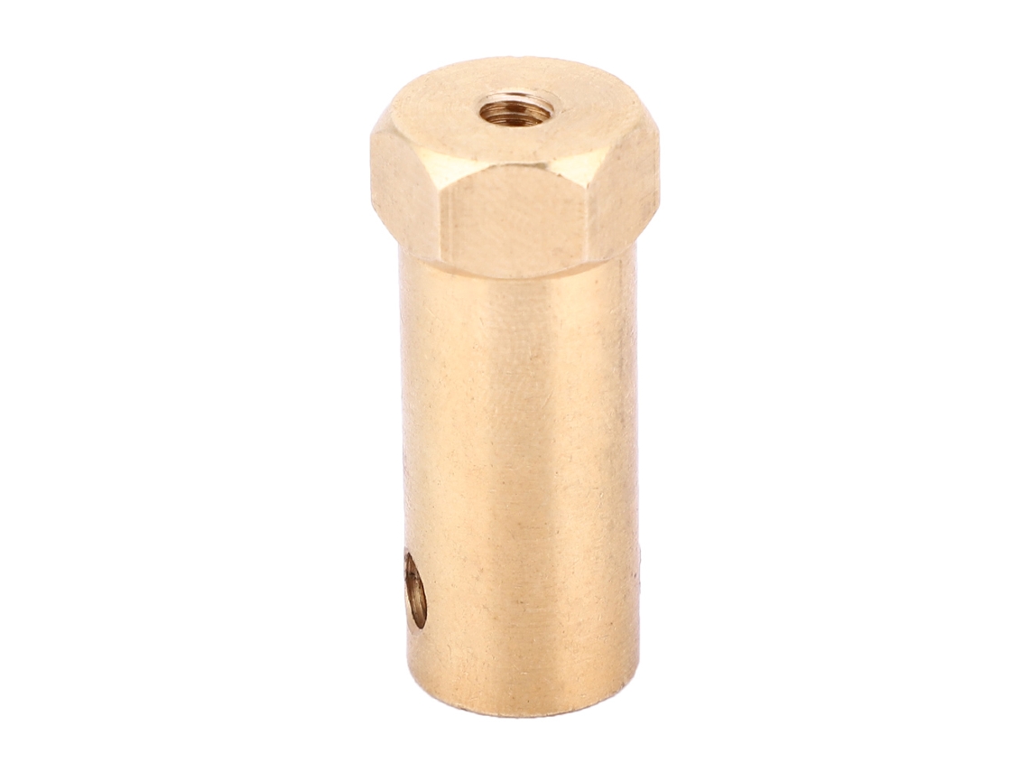 Conector De Motor Em Latão Hexagonal 30mm 5pcs