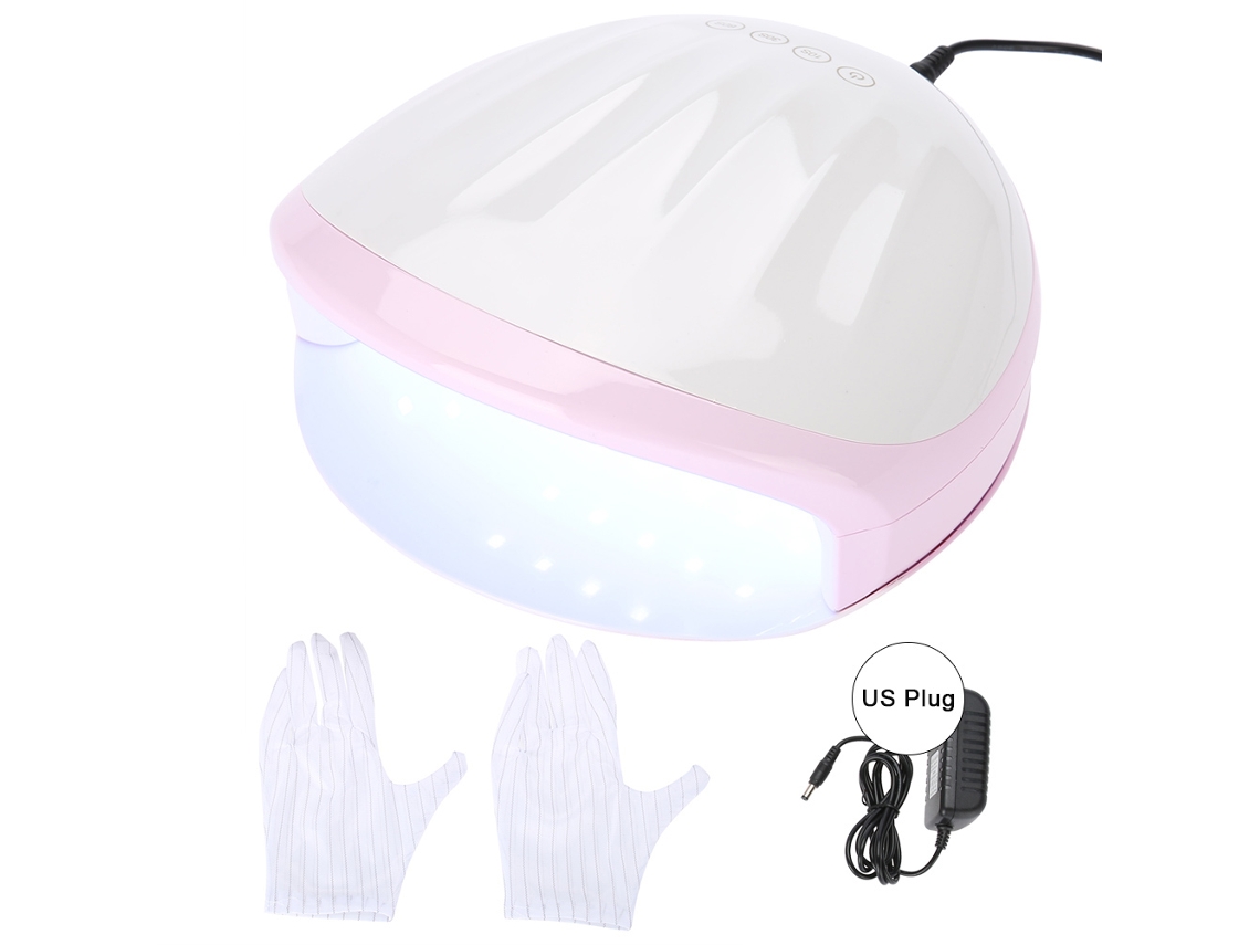 Lâmpada De Unhas Uv Led 48w Secador De Esmalte Com Timer Inteligente E Sensing Fototerápico 02