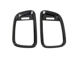 Capas Decorativas De Fibra De Carbono Para Vents De Ar Dodge Durango 2011 2020