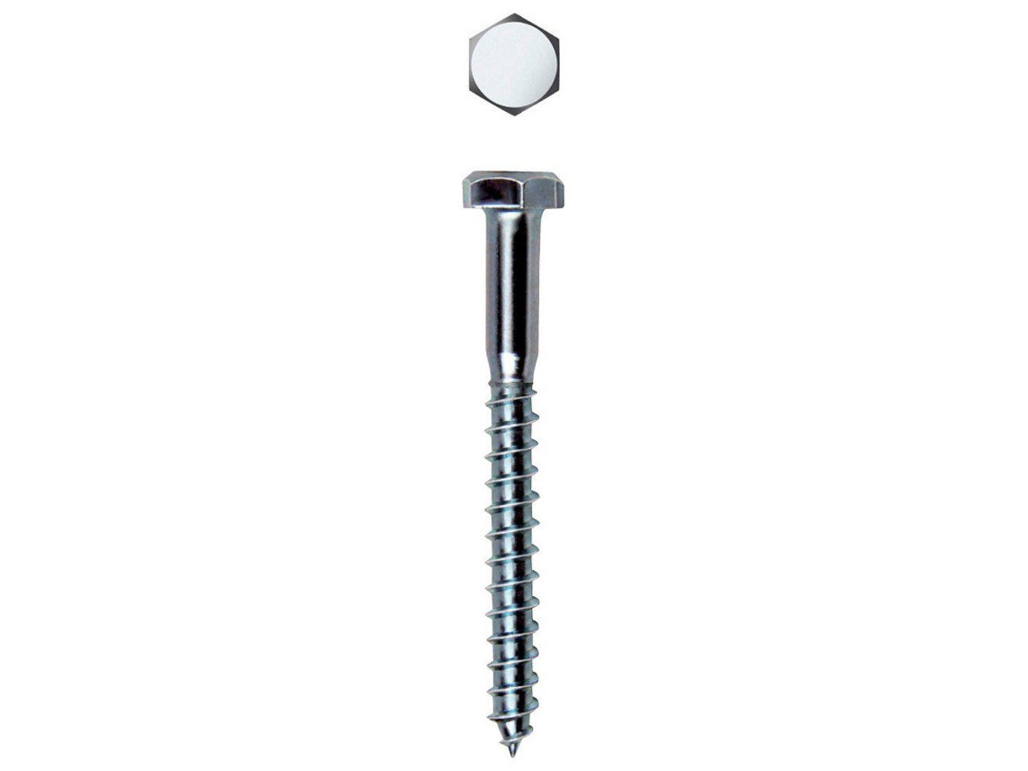 Celo Parafuso Lag Hexagonal 571 8X60 75 Unidades