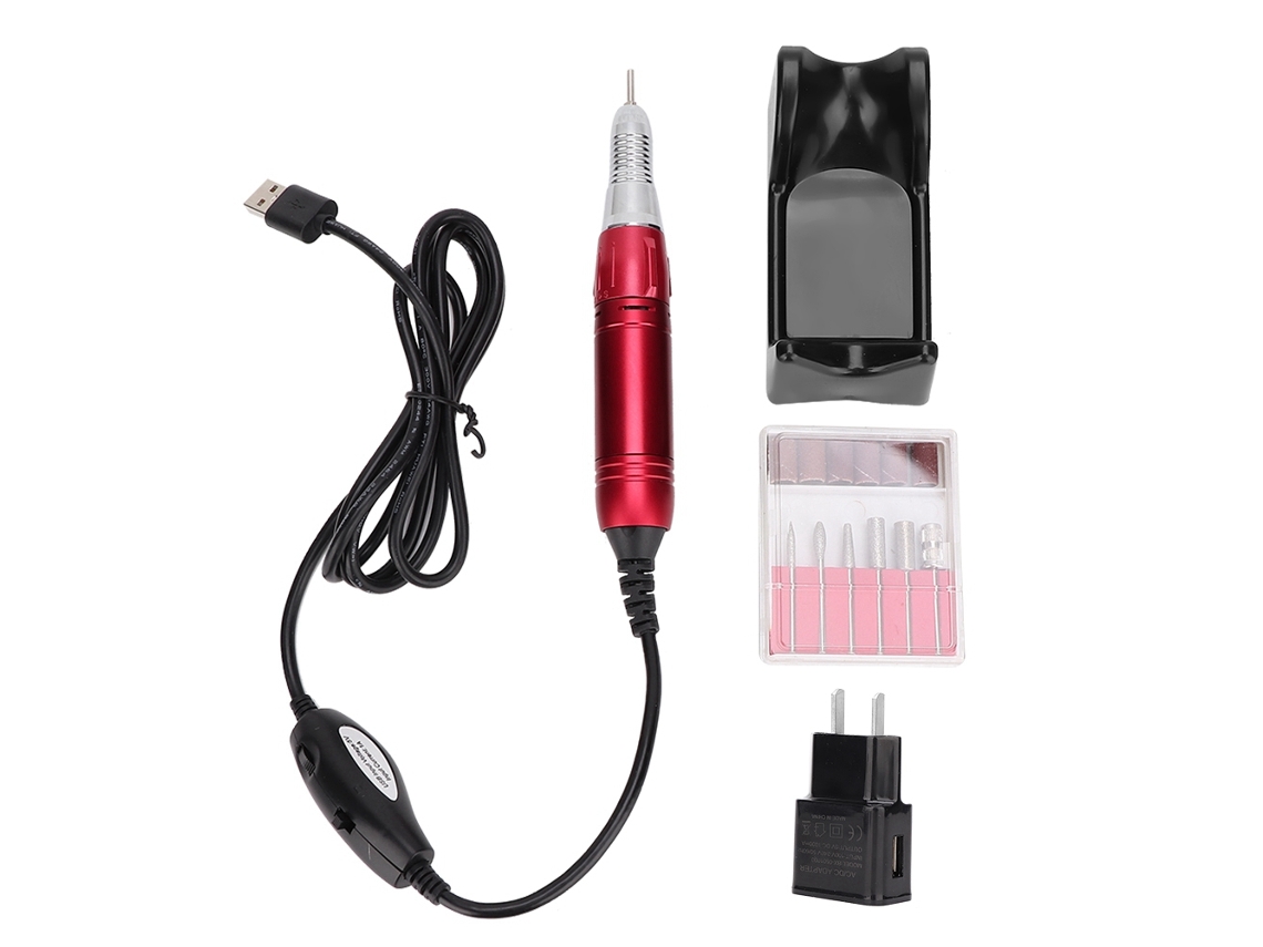 Máquina Elétrica De Unha De Precisão Para Manicure, Pedicure E Polimento