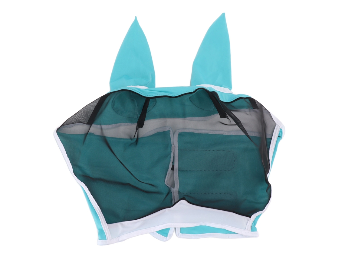 Máscara Para Voador De Cavalo Com Malha Redonda Respirável Uv Proteção Azul L