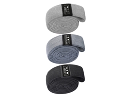 Conjunto De 3 Bandas De Resistência Para Exercícios Esportivos Elasticas Loop Com Bolsa Para Yoga Academia Treino Em Casa