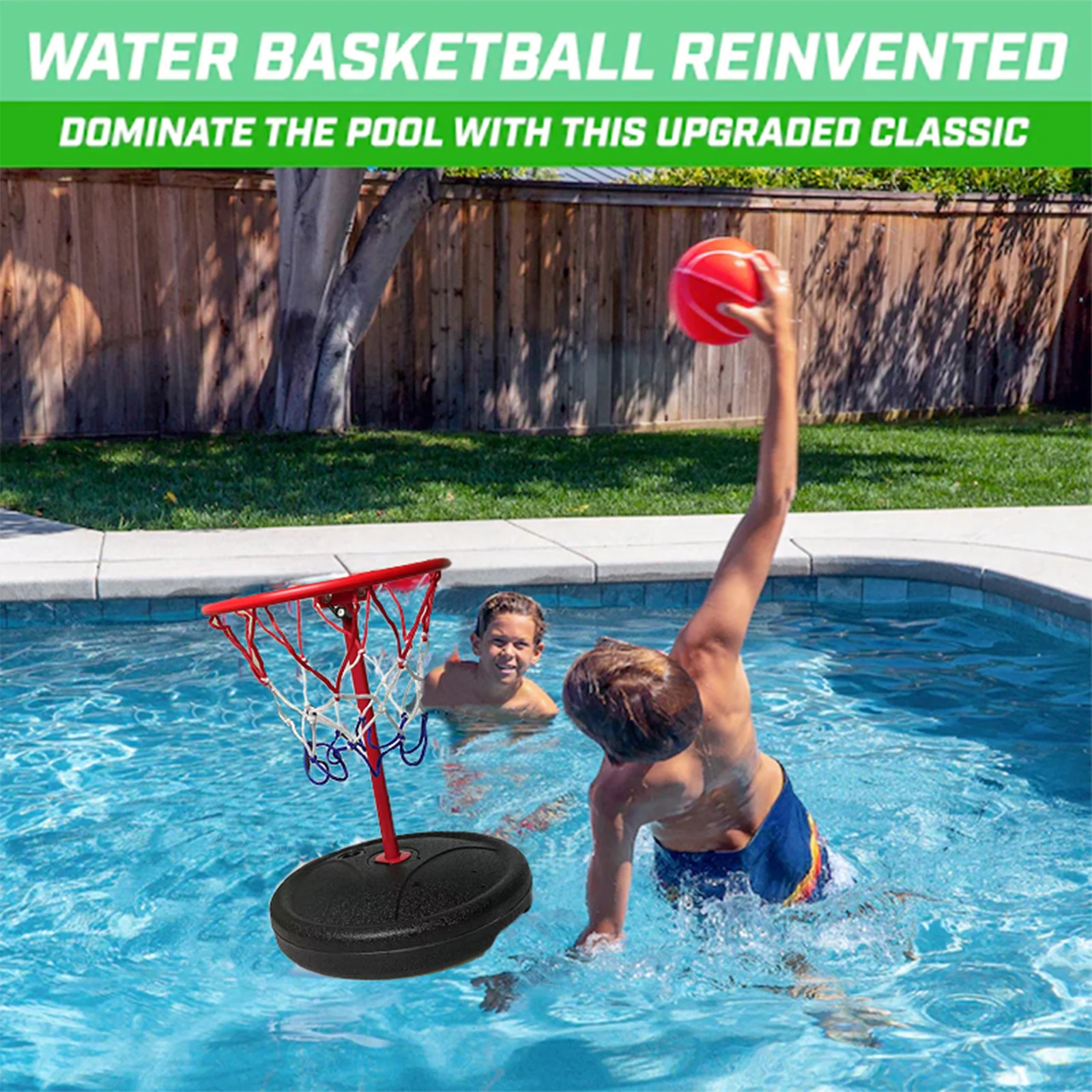 Brinquedos de Basquete de Piscina Móvel AQUAFORGE