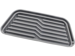 Bandeja coletora de gotas de silicone para geladeira, almofada de absorção de água eficiente, tapete absorvente, acessório de