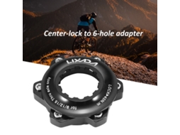 Adaptador Centerlock para Disco de Freio 6 bolt, Alumínio, Compatível com Eixos 9/12/15mm | S/MARCA