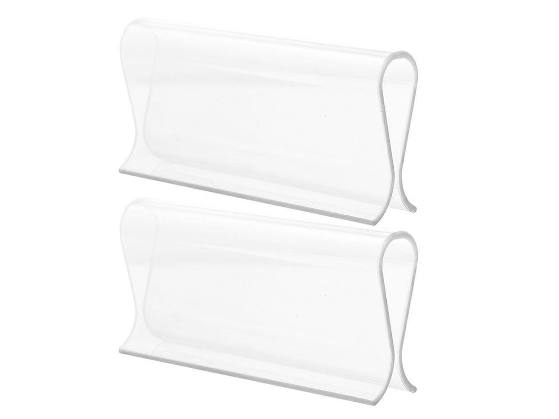 Rebe 2 Puxadores de Plástico para Cortinas Romanas Sem Cordão, Puxador de Segurança Compacto e Durável 8,70x4,10x1,80cm