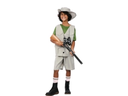 Fato de explorador da natureza com chapéu para criança