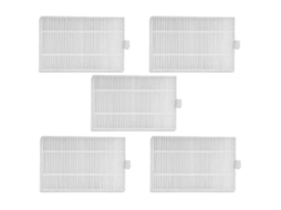 Conjunto de 5 Filtros Hepa para Aspirador Robô C30b BRILVIBERA (peças Reposição)