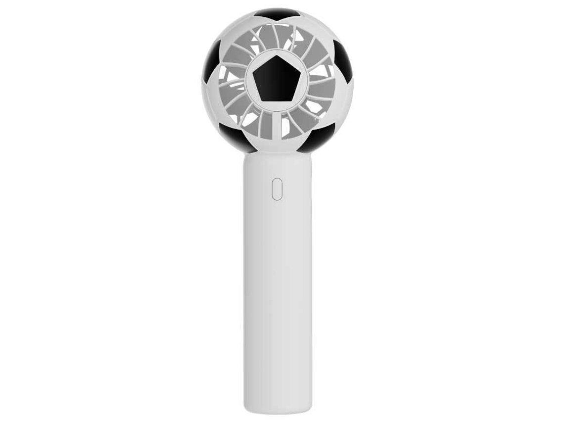 Ventoinha Portátil com Design de Bola de Futebol, 3 Velocidades, Usb c, Ideal para Eventos Esportivos e Copa do Mundo, Ergonômico, Uso STELASPLEN