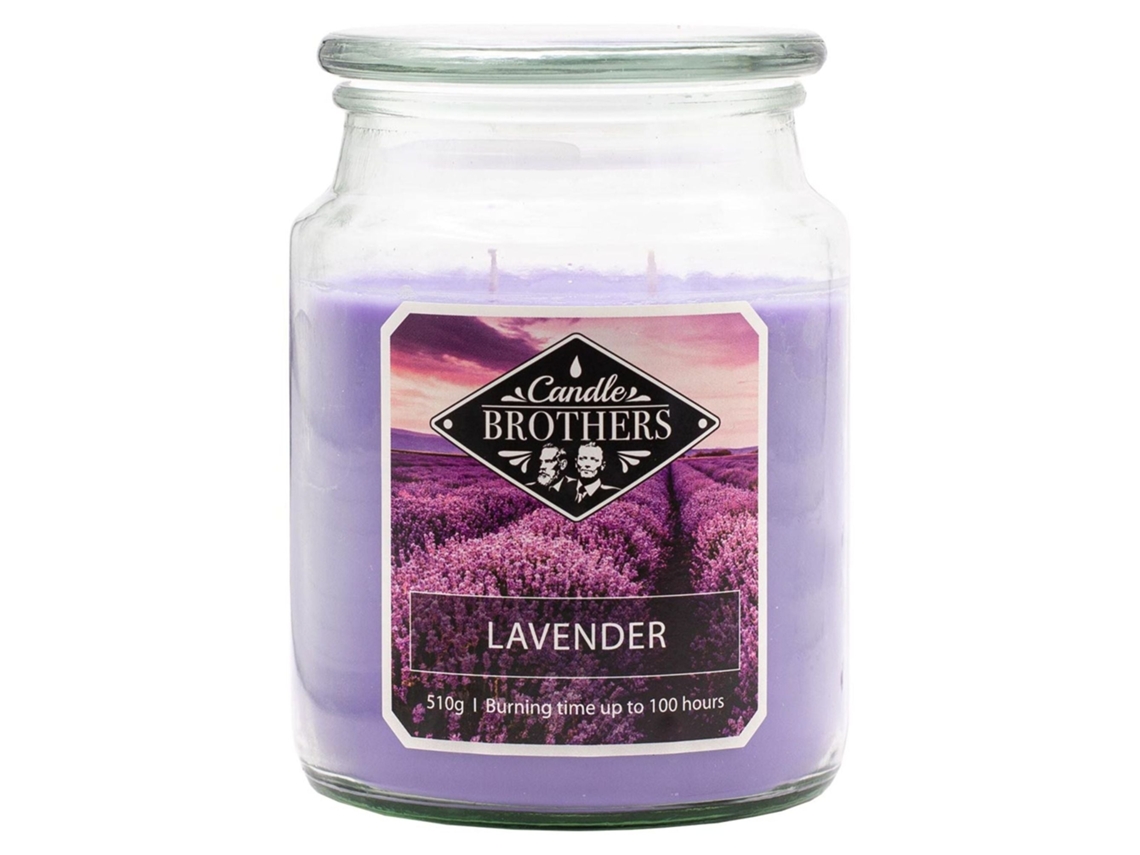 Vela Perfumada Com Pavios De Algodão Em Recipiente De Vidro