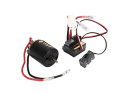 Kit Motor Esc De Escova Rc 540 Com Esc 320a À Prova D'água Plug Tamiya Para Carros E Barcos