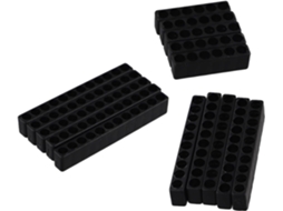 De Plástico Para Bits Chave Fenda Com Encaixe 1/4 5 Suportes 6, 10 E 12 Furos