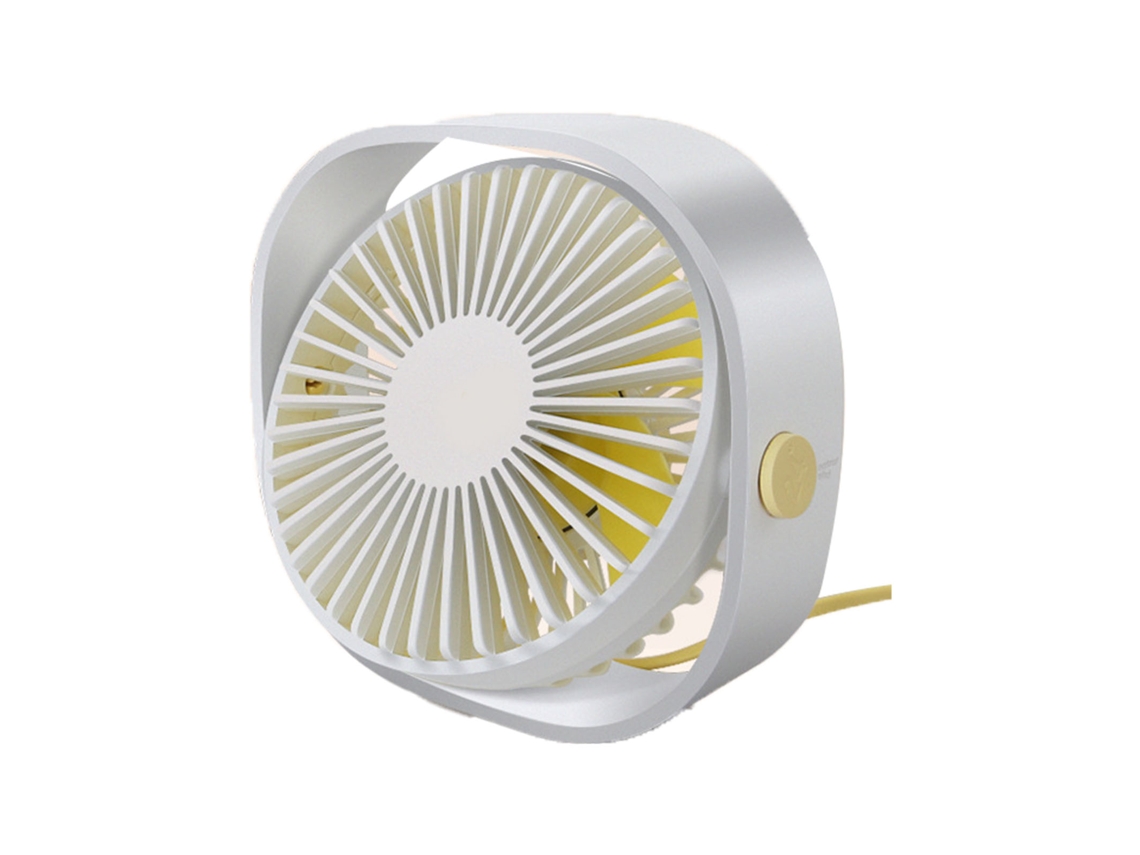 Ventilador De Mesa Laxiscreed, Portátil E Silencioso, Com Três Velocidades Para Dias Mais Frescos