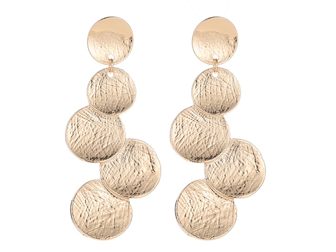 Brincos Pendentes Vintage Geométrico Elegante