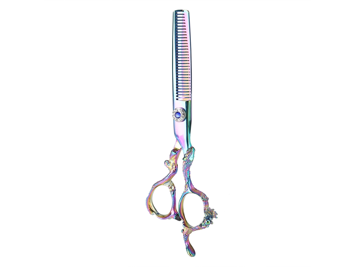 Tijeras De Corte Y Desmechado Profesionales Para Peluquería Barbería Shear 04