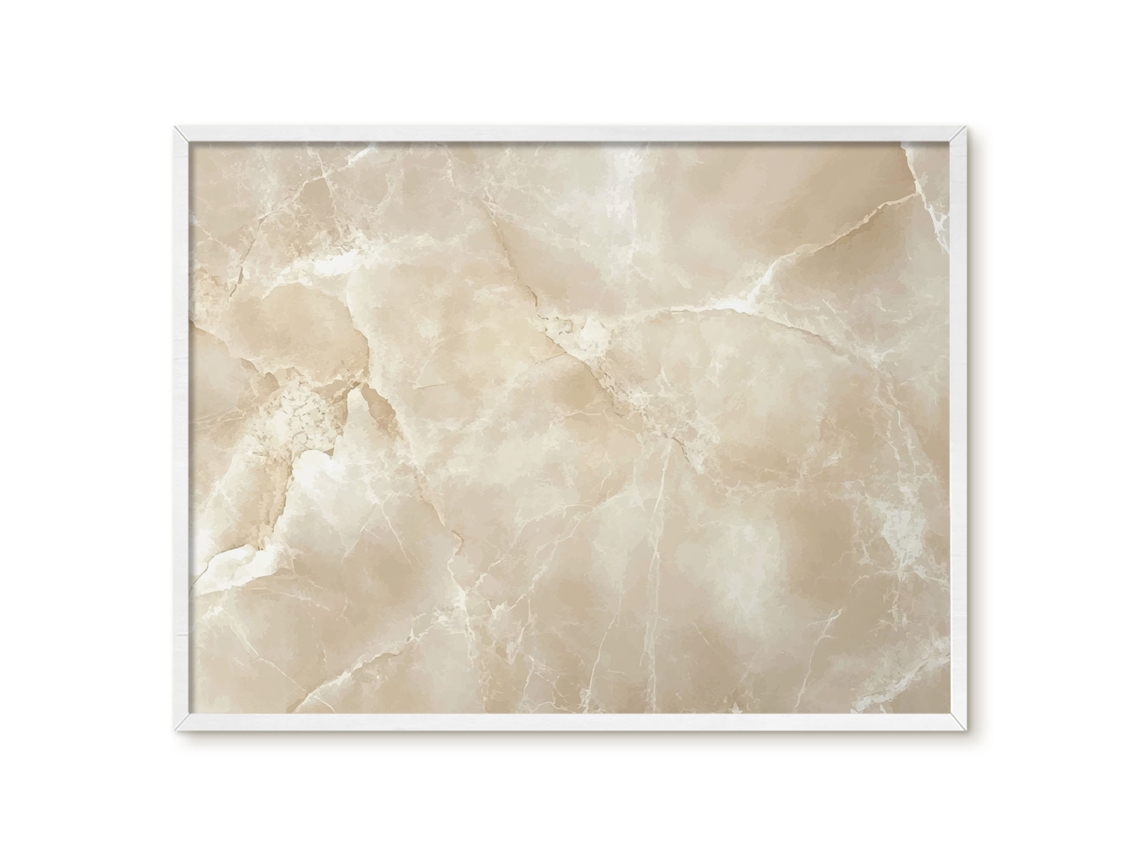 Magnetic Board Abstract Marble For The Living Room Espelharte (80x60 Cm)