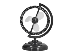 Ventilador Usb Mini Preto 90° Rotação Vento Forte Mesa