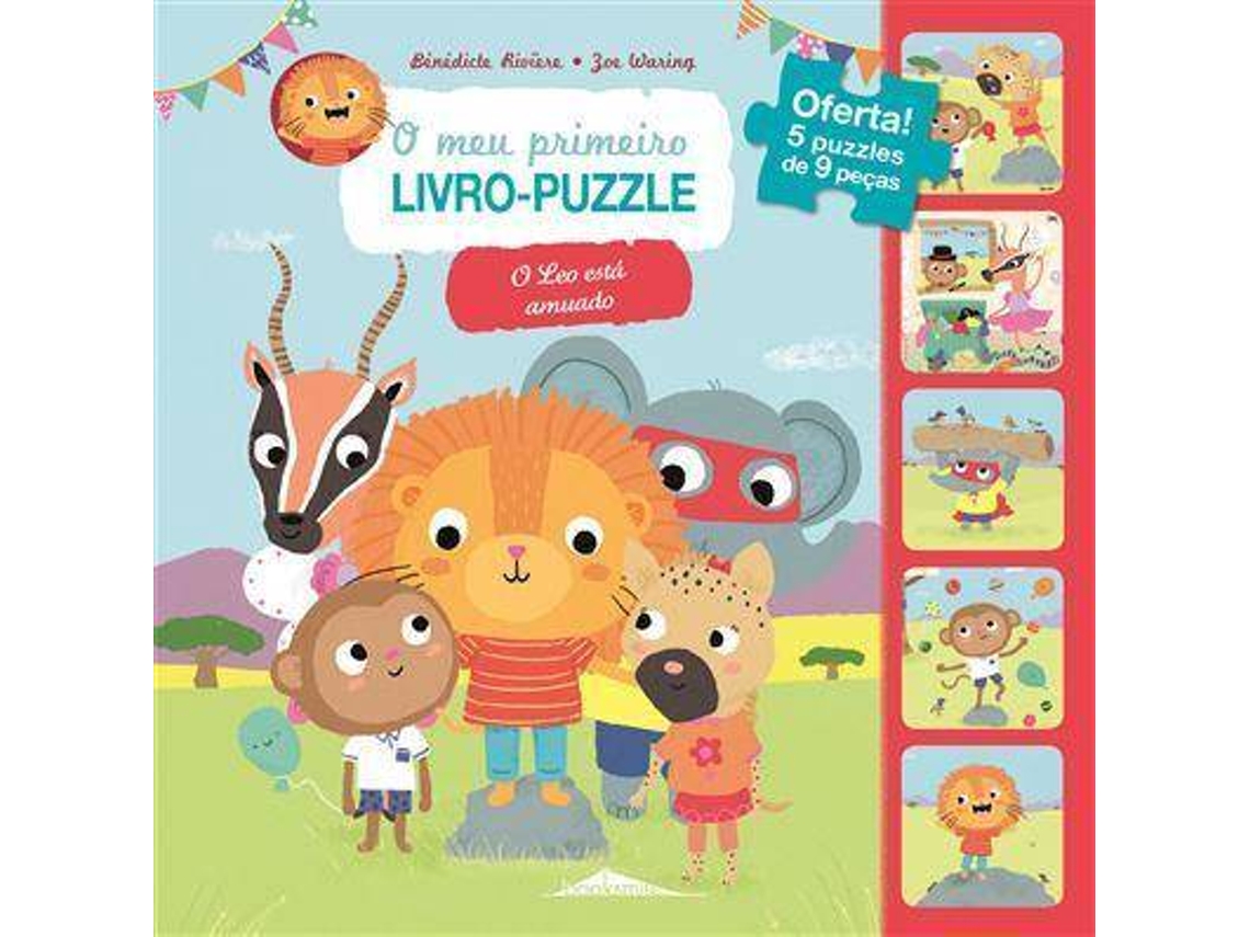 Livro O Leo Está Amuado de Bénédicte Rivière Y Zoe Waring (Português)
