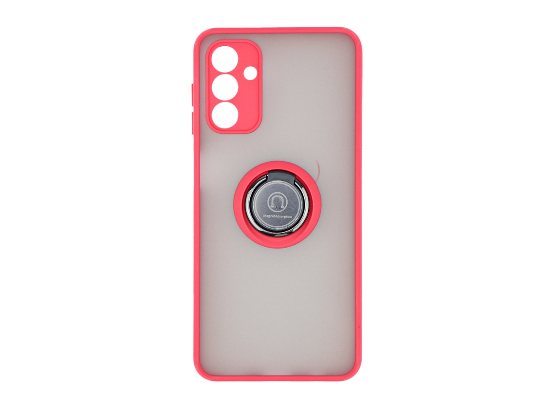 Capa ACCETEL para Samsung Galaxy A36 5G Gel Bumper Ring Vermelho